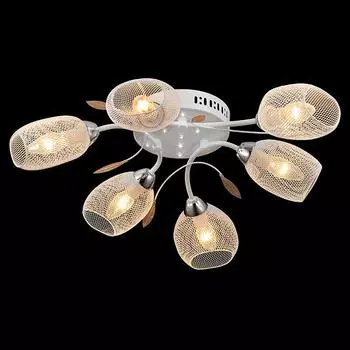 Потолочная люстра Eurosvet 70212 70212/6 белый/белый