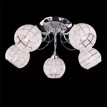 Потолочная люстра Eurosvet 7762 7762/5 хром