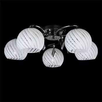 Потолочная люстра Eurosvet 7769 7769/5 черный жемчуг