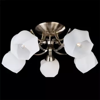 Потолочная люстра Eurosvet 7786 7786/5 античная бронза