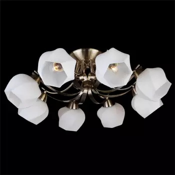 Потолочная люстра Eurosvet 7786 7786/8 античная бронза