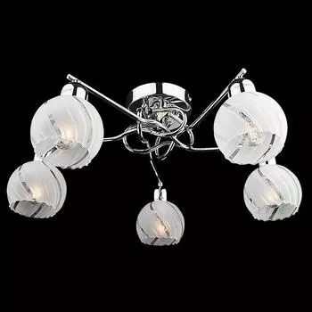 Потолочная люстра Eurosvet 9140 9140/5 хром