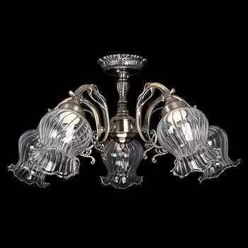 Потолочная люстра Eurosvet 9550/5 античная бронза