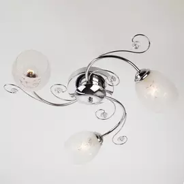 Потолочная люстра Eurosvet Roksana 9677/3 хром