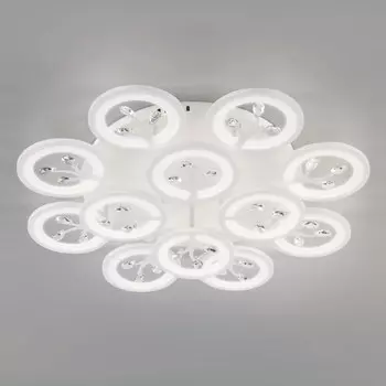 Потолочная люстра Eurosvet Albero 90142/12 белый 195W