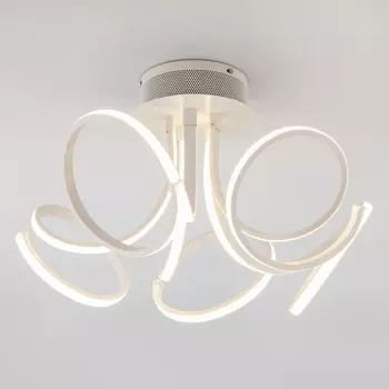 Потолочная люстра Eurosvet Arcana 90111/5 белый 80W