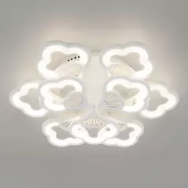 Потолочная люстра с пультом Arctic Eurosvet 90141/9 белый