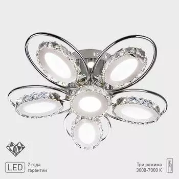 Потолочная люстра Eurosvet Atlanta 90029/6 хром 36W