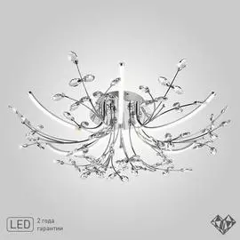 Потолочная светодиодная люстра Bianka Eurosvet 90037/6 хром