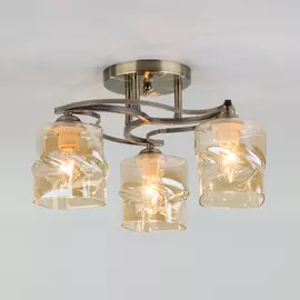 Потолочная люстра Eurosvet Brice 30158/3 античная бронза