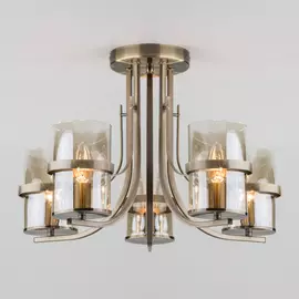 Потолочная люстра Eurosvet Coppa 60085/5 античная бронза