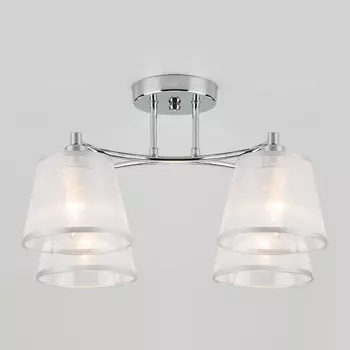 Потолочная люстра Eurosvet Cornetto 60094/4 хром