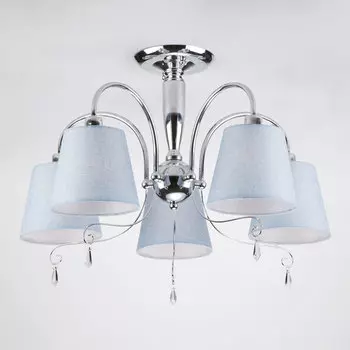 Потолочная люстра Eurosvet Dalila 70096/5 хром