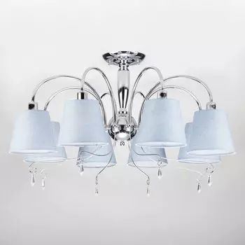 Потолочная люстра Eurosvet Dalila 70096/8 хром
