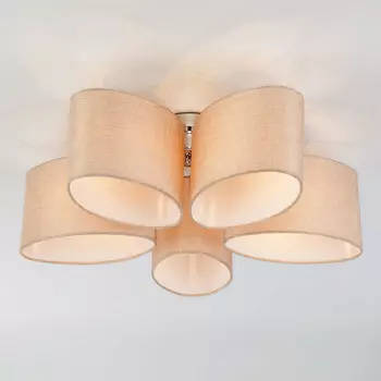 Потолочная люстра Eurosvet Elipse 60083/5 хром