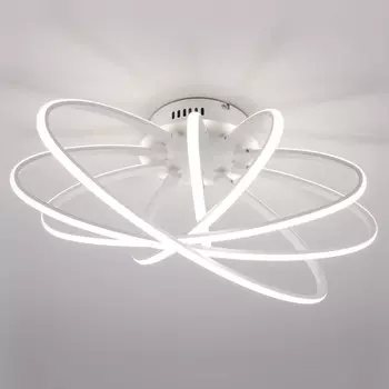 Потолочная люстра Eurosvet Evia 90100/5 белый 95W