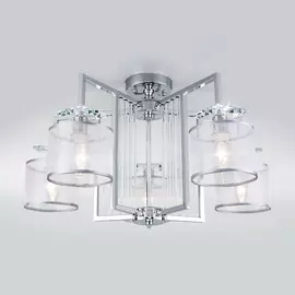 Потолочная люстра Eurosvet Fargo 60123/5 хром Smart (60108/5)