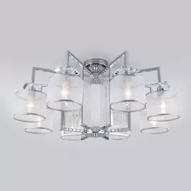 Потолочная люстра Eurosvet Fargo 60123/8 хром Smart (60108/8)