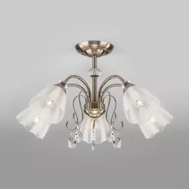 Потолочная люстра Eurosvet Floranse 30155/5 античная бронза