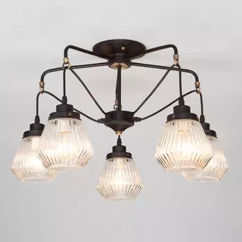 Потолочная люстра Eurosvet Fregata 70078/5 черный