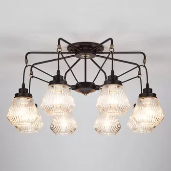 Потолочная люстра Eurosvet Fregata 70078/8 черный