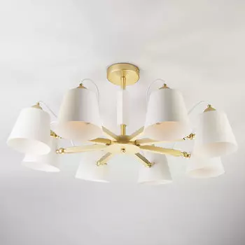 Потолочная люстра Eurosvet Frozen 70083/8 золото