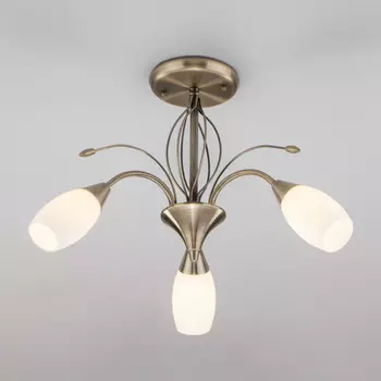 Потолочная люстра Eurosvet Ginevra 30280/3 античная бронза