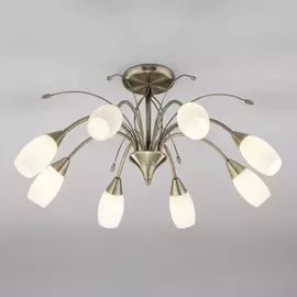 Потолочная люстра Eurosvet Ginevra 30280/8 античная бронза