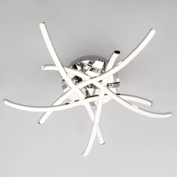 Потолочная люстра Eurosvet Graphic 90108/5 хром 45W