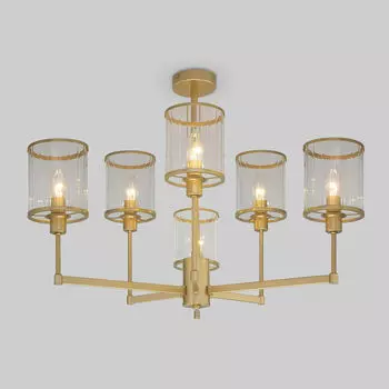 Потолочная люстра Eurosvet Inari 60144/6 золото