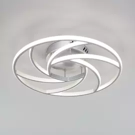 Потолочная люстра Eurosvet Indio 90207/1 серебро