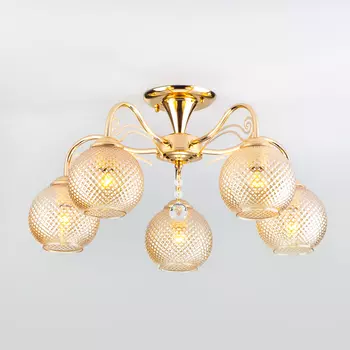 Потолочная люстра Eurosvet Kristin 30139/5 золото