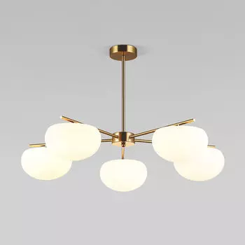 Потолочная люстра Eurosvet Like 30190/5 латунь