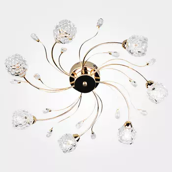 Потолочная люстра Eurosvet Мелани 80102/7 золото