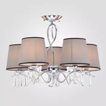 Потолочная люстра Eurosvet Morise 70048/5 хром