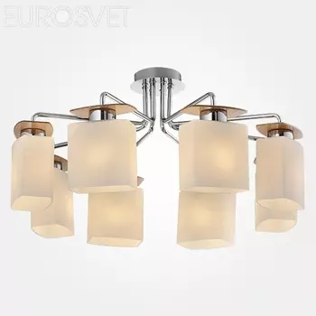 Потолочная люстра Eurosvet Неаполь 70037/8 хром