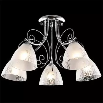 Потолочная люстра Eurosvet Париж 30082/5 хром