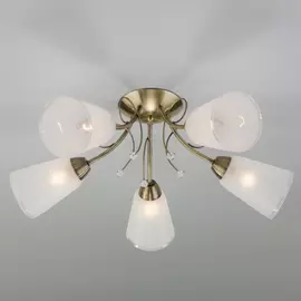 Потолочная люстра Eurosvet Patrice 30150/5 античная бронза