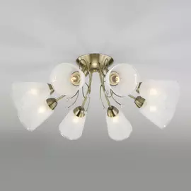 Потолочная люстра Eurosvet Patrice 30150/8 античная бронза