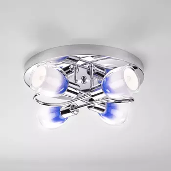 Потолочная люстра Eurosvet Potpourri 30151/4 синий