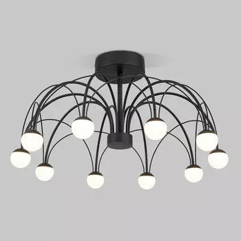 Потолочная люстра Eurosvet Ragno 90035/10 LED черный