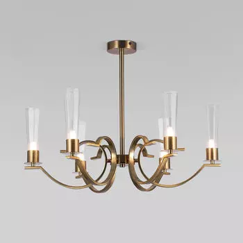 Потолочная люстра Eurosvet Rosher 60141/6 латунь