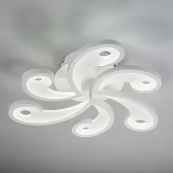 Потолочная люстра с пультом Rosie Eurosvet 90093/6 белый