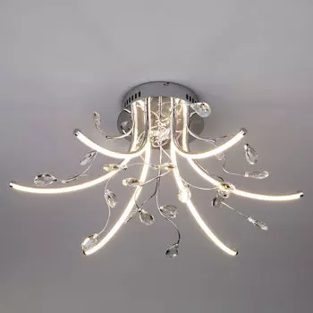 Потолочная люстра Eurosvet Sacura 90087/6 хром 42W