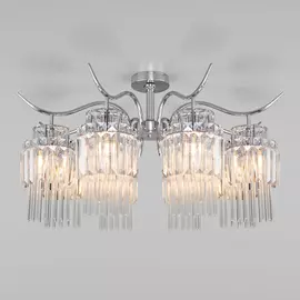 Потолочная люстра Eurosvet Sevilia 10119/8 хром/прозрачный хрусталь St