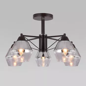 Потолочная люстра Eurosvet Takara 70135/5 кофе