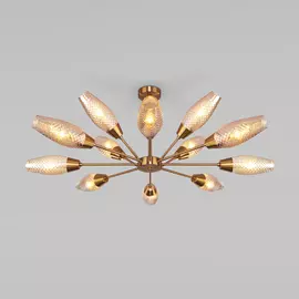 Потолочная люстра Eurosvet Thalia 60140/12 золото