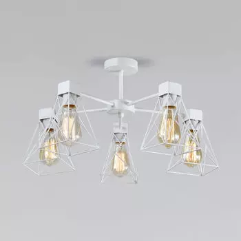 Потолочная люстра Eurosvet Trappola 70107/5 белый