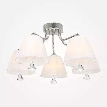 Потолочная люстра Eurosvet Валенсия 70041/5 хром