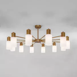 Потолочная люстра Eurosvet Vegga 70160/12 латунь